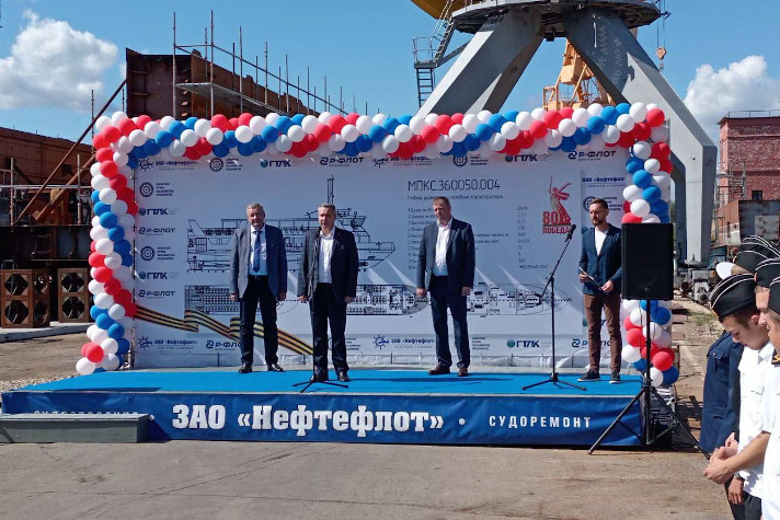 В Самаре состоялась закладка двух пассажирских круизных судов проекта МПКС-L