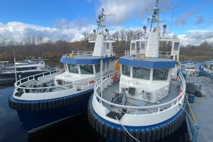 Подписаны акты приёмки двух бонопостановочных судов проекта RBT2006