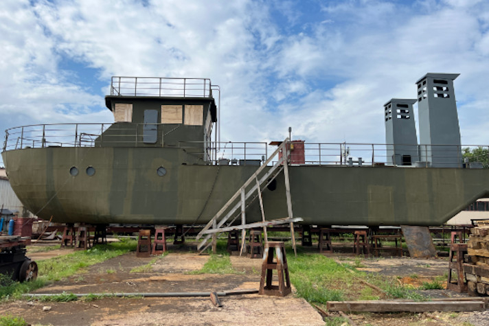 РКО продолжает техническое наблюдение за постройкой судна-нефтесборщика проекта ТСК.580