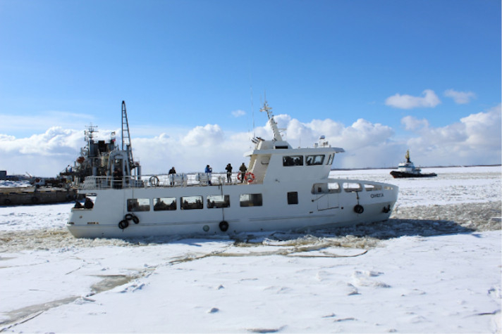 Завершено строительство пассажирских судов 'Онега' и 'Сольвычегодск'