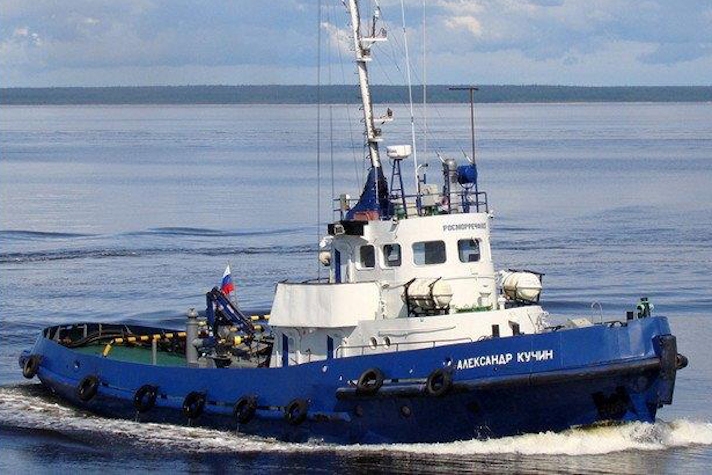 Буксир 'Александр Кучин' будет оказывать разъездные услуги в морском порту Онега