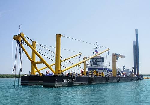 На Волго-Каспийском морском судоходном канале началось ремонтное дноуглубление