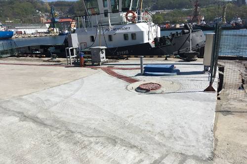 В морском порту Находка завершился ремонт инженерных сетей