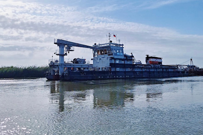 К дноуглубительным работам на Волго-Каспийском канале подключился 17-й земснаряд