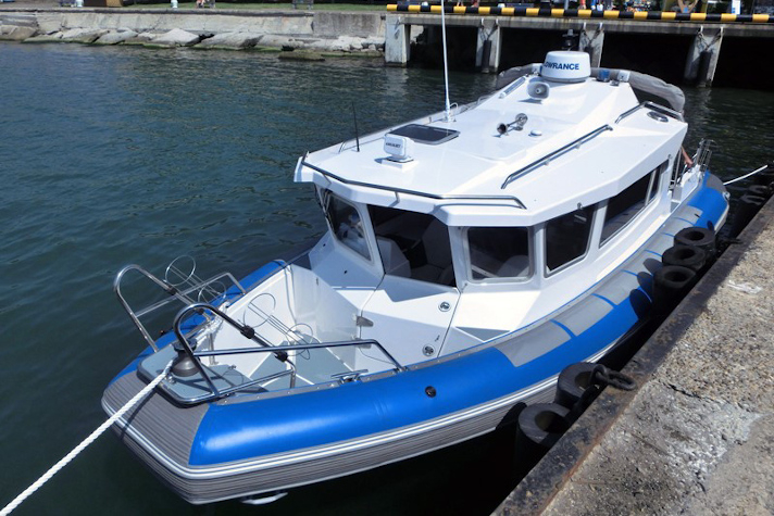 Катер 'Скат' приступит к гидрографическим работам в морских портах Сочи и Туапсе