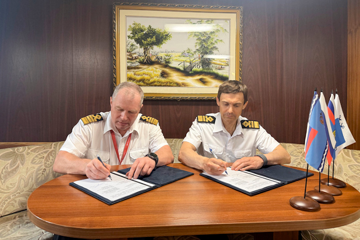 'Росморпорт' и МГУ им. Невельского продолжат развивать обучение будущих моряков