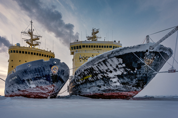 34 ледокола 'Росморпорта' обеспечат доступность замерзающих морских портов предстоящей зимой