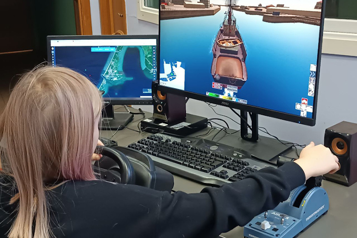 'Росморпорт' познакомил школьников с работой железнодорожного паромного комплекса в Балтийске