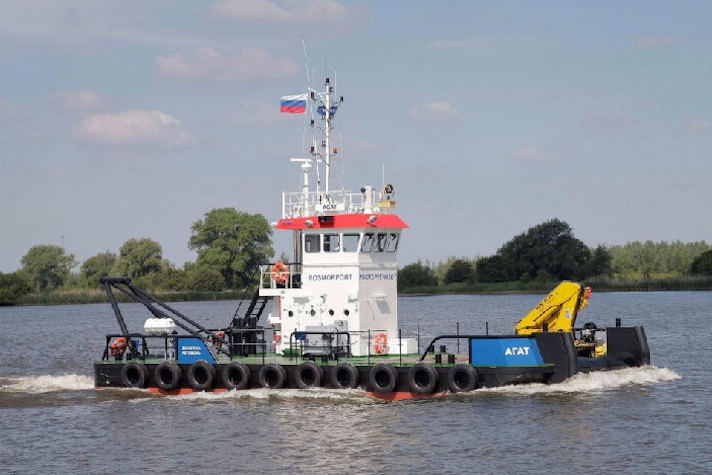 'Росморпорт' расширил перечень судов для оказания буксирных услуг в морских портах Астрахань и Оля