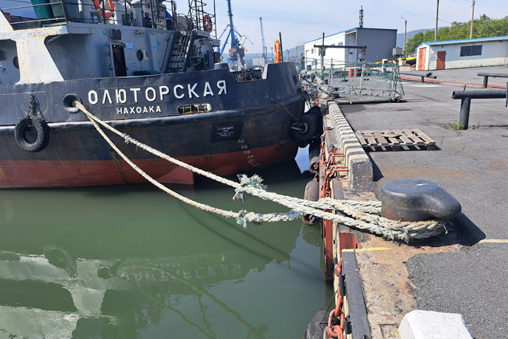 Дополнительный причал доступен для стоянки судов в морском порту Восточный
