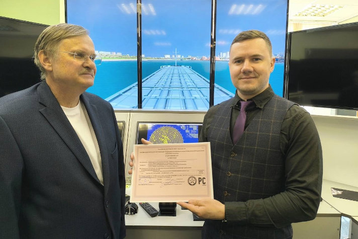 РС провел сертификацию тренажеров радиосвязи для внутренних водных путей