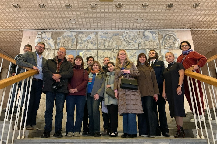 Участники общества судостроителей имени Крылова обменялись знаниями и посетили ААНИИ