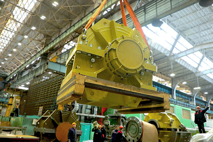 Завершено изготовление комплекта подшипников для атомного ледокола 'Ленинград'