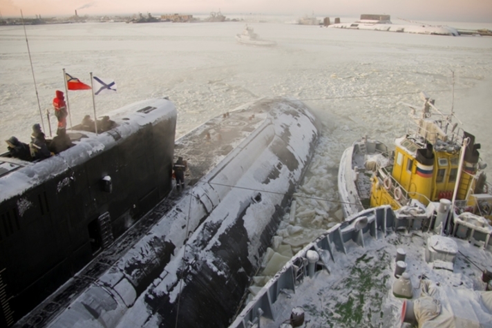 Главком ВМФ проконтролировал ход строительства и ремонта АПЛ в Северодвинске