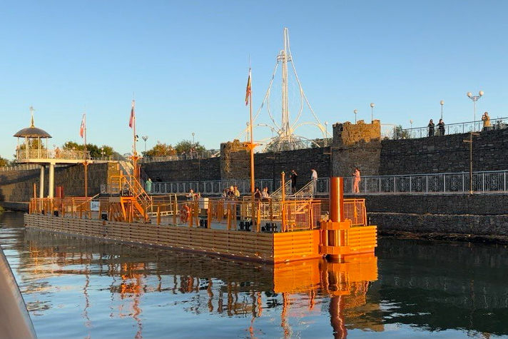 Понтонный причал введён в эксплуатацию в Ростовской области