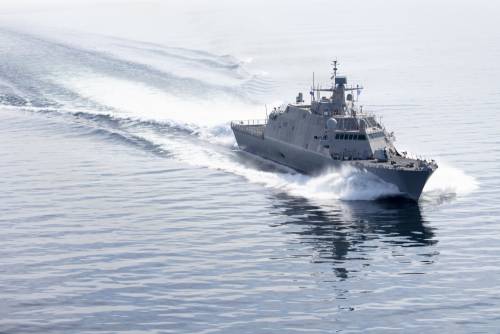 Боевой корабль варианта Freedom USS Indianapolis войдет в состав флота США в октябре