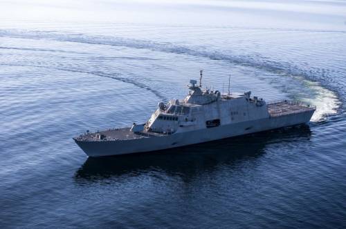 В США состоится крещение 11-го боевого корабля прибрежной зоны варианта Freedom
