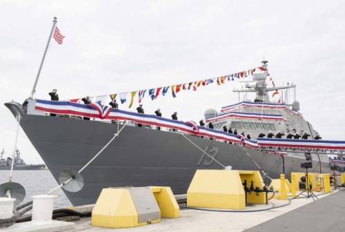Седьмой корабль класса Freedom USS Wichita вошел в состав американского флота