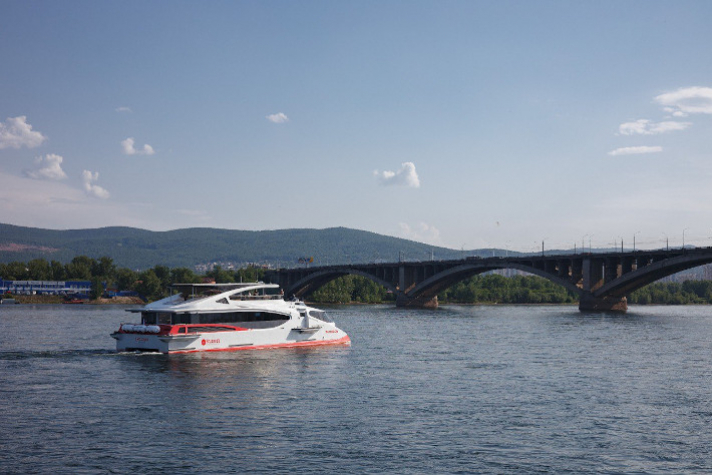 'Водоходъ' увеличил вдвое пассажирские перевозки в Красноярском крае