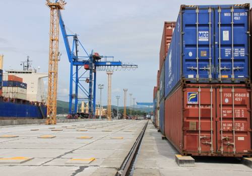 Завершен очередной этап реконструкции контейнерного терминала ВСК