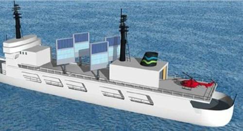 Япония готовится к производству жестких судовых парусов с солнечными панелями